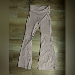 ASR Flared Leggings in Soft Mauve